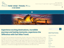 Tablet Screenshot of farewise.com